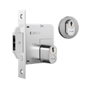 Ver imagem 1 de Fechadura Stam Classic 1006 Roseta Redonda Inox - Cromo Escovado