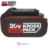 Bateria de Íon-lítio Kress Kab21 20v Max 4,0ah com Indicador da Carga - 3