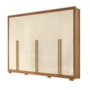 Ver imagem 3 de Guarda-Roupa Casal 6 Portas 6 Gavetas com Pés Alpes