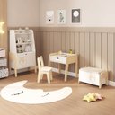Ver imagem 5 de Mesa Infantil em Madeira Maciça e MDF Corujinha Casatema MadeiraOriginals Branco/Marrom