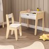 Mesa Infantil em Madeira Maciça e Mdf Corujinha Casatema - 6
