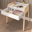 Ver imagem 3 de Mesa Infantil em Madeira Maciça e MDF Corujinha Casatema MadeiraOriginals Branco/Marrom