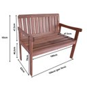 Ver imagem 3 de Banco Namoradeira Siror Madeira Maciça