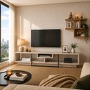 Ver imagem 7 de Rack para TV até 75 Polegadas Industrial 180cm Element Cinza Off White