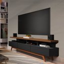 Ver imagem 4 de Rack com Painel para TV até 70 Polegadas Retrô 180cm Vivare Wood Giga Móveis