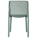 Ver imagem 5 de Kit 4 Cadeiras Empilhável Inmetro Capri Vega Fratini em Polipropileno Cor Verde Aloe
