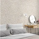 Ver imagem 2 de Papel de Parede Adesivo Granilite Areia Lavável Fosco 10m