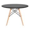 Mesa de Jantar Infantil Redonda Charles Eames Eiffel 60cm - 2