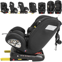 Ver imagem 3 de Cadeirinha para Carro Kiddo Universe 360 Isofix 0 a 36kg Preta