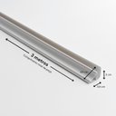 Ver imagem 2 de Acabamento Moldura para forro de PVC Belplast - Caixa com 12 metros - barras de 3m