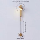 Ver imagem 5 de Arandela Led 7w Make Interruptor Analógico Dourada 3200k Bivolt