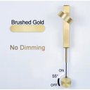 Ver imagem 4 de Arandela Led 7w Make Interruptor Analógico Dourada 3200k Bivolt