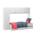 Ver imagem 1 de Guarda Roupa 3 Portas Aéreo C/ Bicama 2691 Branco - Multimóveis