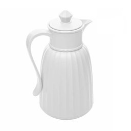 Garrafa Térmica de Plástico Queen Branca 1l 220193 Lyor - 3
