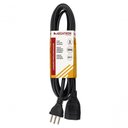 Ver imagem 1 de Extensão Cabo Prolongador Pp 3x2,50mm 3 Metros Preto 413