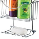 Ver imagem 2 de Porta Shampoo com Saboneteira de Registro Aço Cromado Utimil Suporte para Banheiro
