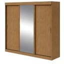 Ver imagem 4 de Conjunto de Guarda-roupa 3 Portas 3 Gavetas Saion Plus 1 Porta Glass e Cômoda 8 Gavetas Urban
