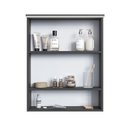 Ver imagem 5 de Armário Espelheira para Banheiro com 2 Portas e Iluminação Led