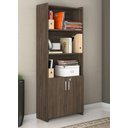 Ver imagem 2 de Armário Multiuso Escritório Nogal - Notável