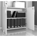 Ver imagem 5 de Armário Multiuso Escritório Nogal - Notável