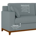 Ver imagem 6 de Sofá Living Vintage 3 Lugares 220cm em Boucle Slim