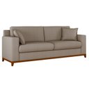 Ver imagem 2 de Sofá Living Vintage 3 Lugares 220cm em Boucle Slim