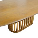 Ver imagem 5 de Mesa de Jantar Armonia Tampo Orgânico Base Retangular - Amêndoa - Tampo Orgânico 250x127,5cm