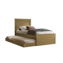 Ver imagem 2 de Bicama Solteiro Luara com Cama Auxiliar - Freijó