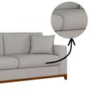 Ver imagem 7 de Sofá Living Vintage 3 Lugares 220cm em Boucle Slim