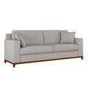 Ver imagem 2 de Sofá Living Vintage 3 Lugares 220cm em Boucle Slim