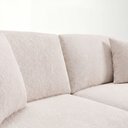 Ver imagem 7 de Sofá Living Vintage 3 Lugares 200cm em Boucle Slim Bege