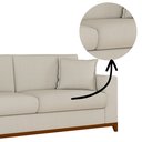 Ver imagem 7 de Sofá Living Vintage 3 Lugares 200cm em Boucle Slim