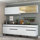 Ver imagem 1 de Armário de Cozinha Compacta 4 peças MP3696.964 Veneza Multimóveis Branco