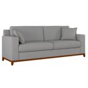 Ver imagem 2 de Sofá Living Vintage 3 Lugares 200cm em Boucle Slim