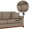 Sofá Living Vintage 3 Lugares 200cm em Boucle Slim - 7