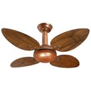 Ver imagem 1 de Ventilador de Teto Office Jet Venti-Delta Cobre 4Pás Imbuia 110v