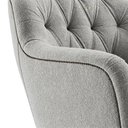 Ver imagem 7 de Poltrona Decorativa Capitone Sasha Pes Madeira Boucle Tce 1018 Moll