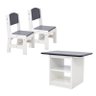 Conjunto Infantil com Mesa de Lousa e 2 Cadeiras Aventureiros - 1