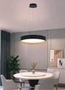 Ver imagem 6 de Pendente Lummus Preto 50cm Led 45w 3 em 1 Bivolt 16586-pl
