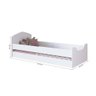 Cama com Grades de Proteção Montessoriana Branco Encanto Art In Móveis - 2