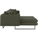 Ver imagem 7 de Sofá 5 Lugares Linho 92cm x 284cm Ricco Verde