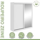 Ver mais imagens de Kit Quarto Casal 3 Peças com Guarda-Roupa Cômoda e Cama Reali Branco