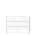 Ver imagem 4 de Cômoda para Quarto 6 Gavetas Ravenna Branco