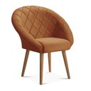 Ver imagem 1 de Poltrona Decorativa Emilia Terracota