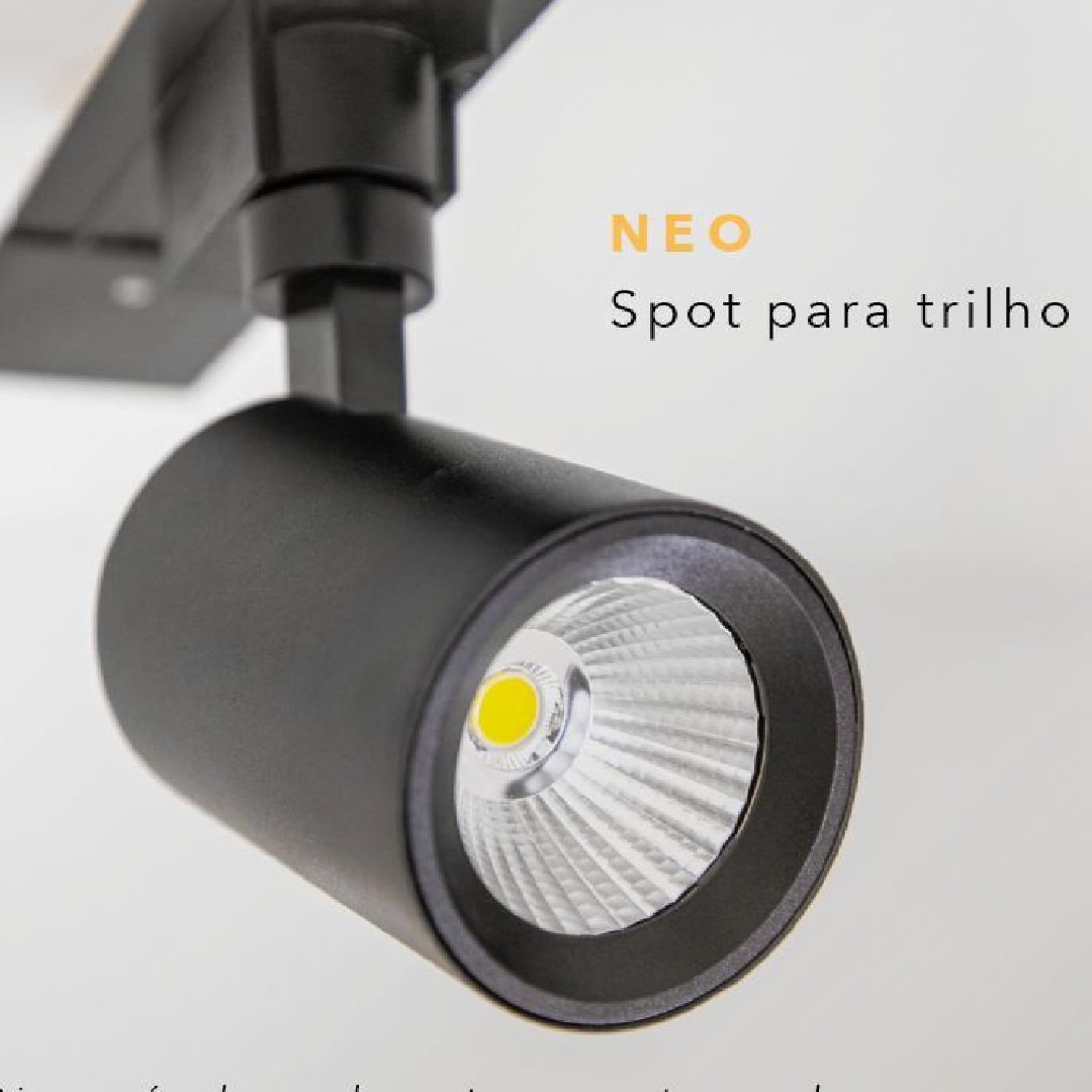 Spot para Trilho Neo (d)6.9cm (l)10cm (a)14.2cm 1x10w 2700k 850lm - 4