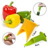 Fatiador de 2 Peças Walfos, Ferramenta de Corte e Fatiador de Pimenta, Descascador de Tomate - 2