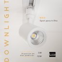 Ver imagem 7 de Spot para Trilho Neo Branco (d)6.9cm (l)10cm (a)14.2cm 1x10w 2700k 850lm