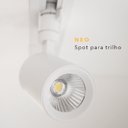Ver imagem 1 de Spot para Trilho Neo Branco (d)4.3cm (l)8.6cm (a)10.4cm 1x5w 2700k 350lm
