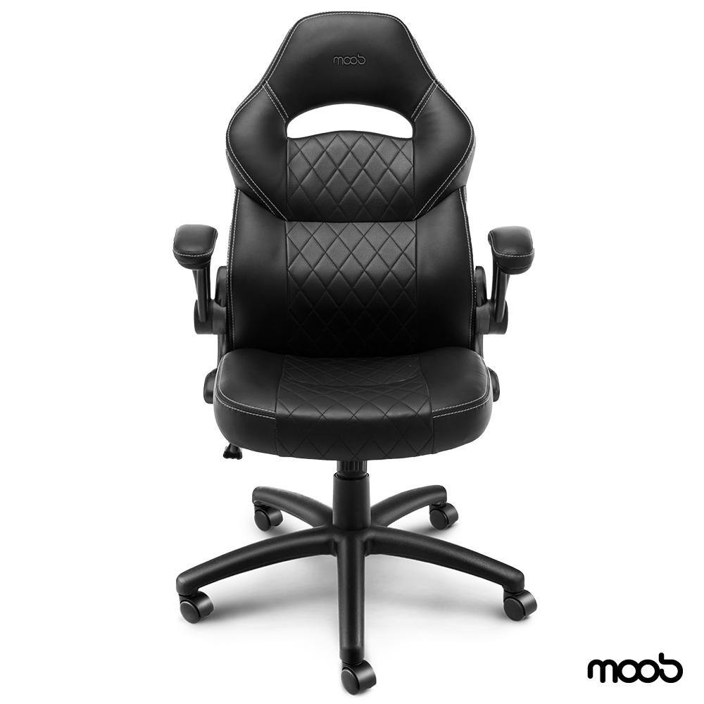 Cadeira Gamer Moob Horizon Giratória Com Função Relax e Braços Ajustáveis Preto - 5