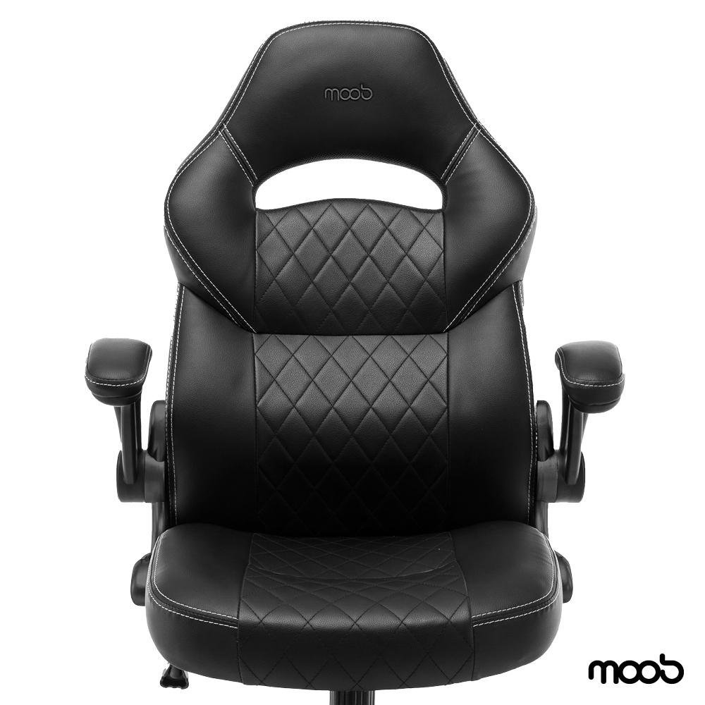 Cadeira Gamer Moob Horizon Giratória Com Função Relax e Braços Ajustáveis Preto - 2